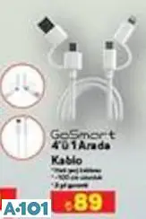 GOSMART 4'Ü1 ARADA KABLO GOSMART 4'Ü1 ARADA KABLO